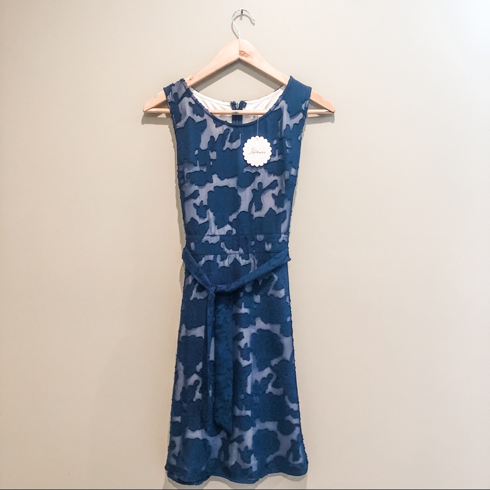 Blue dress
